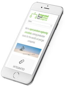 IPhone view of IProdtech WordPress website