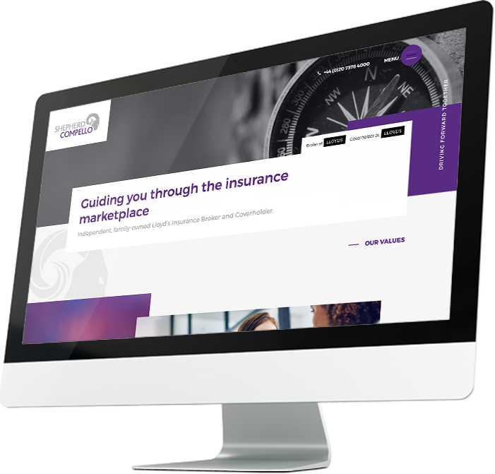 Shepherd Compello - Insurance Broker Web Design WordPress