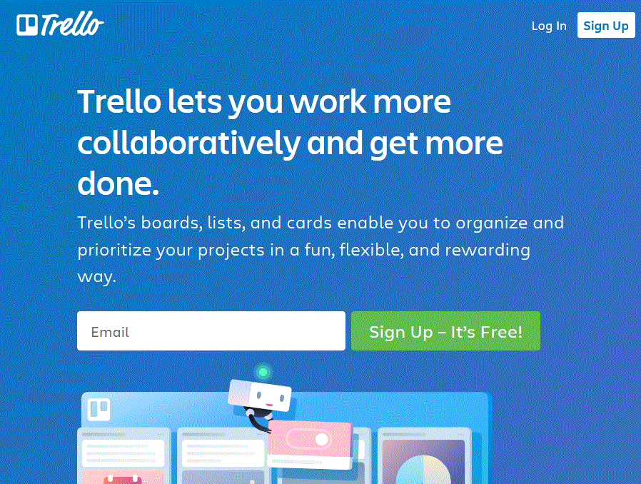 Trello used by web design agencies