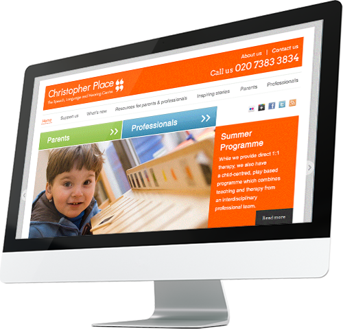 Web Design Agency creates WordPress Website for Speech and Language centre