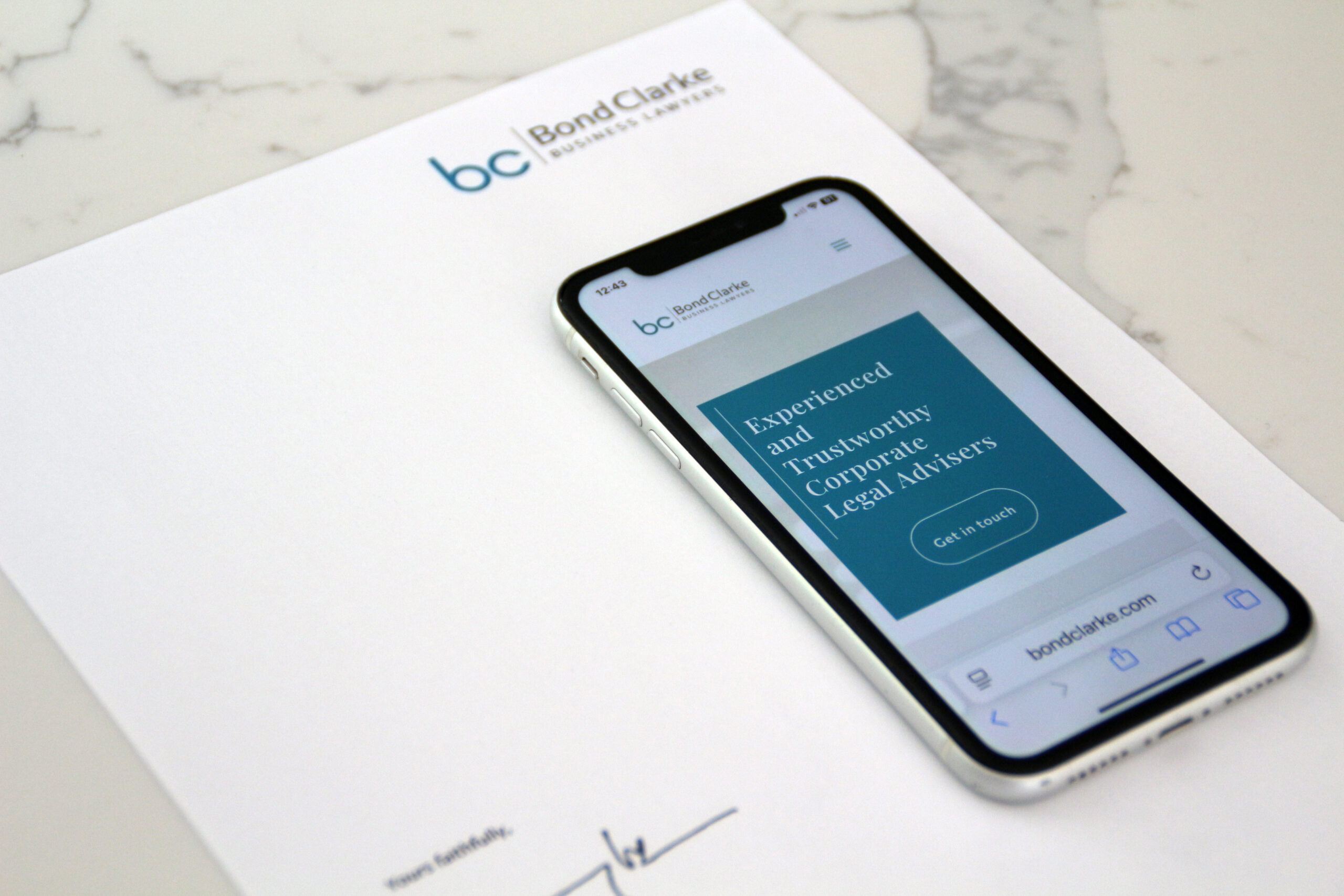 Corporate Legal Services Branding & WordPress Site